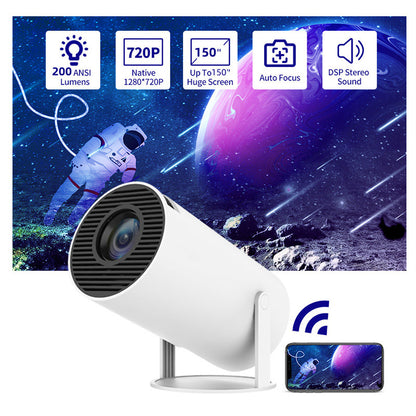 MYTE Mini Portable Projector - 180 Degrees View